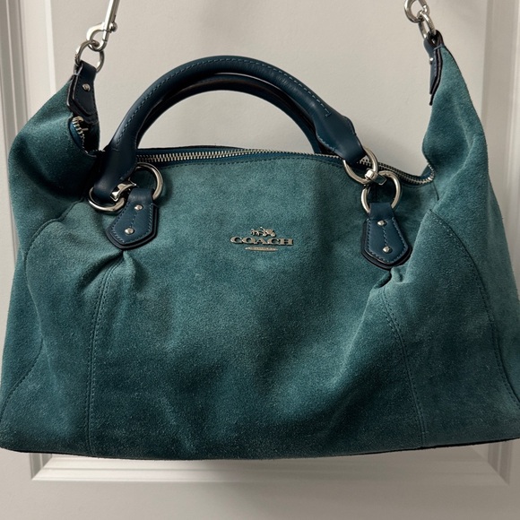 🔴SOLD!!!🔴Coach Teal Leather Tag - Picture 7 of 11